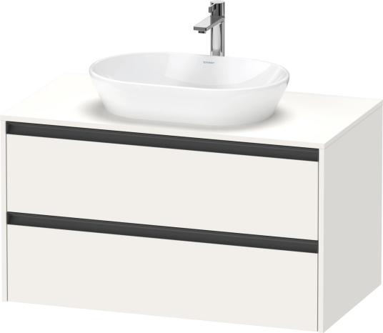 Duravit Ketho.2 Servantskap 2 Skuffer 1000x550 mm Hvit Matt
