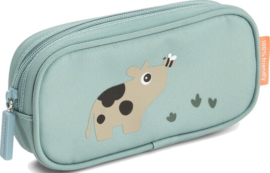 Done by Deer Pencil Case Tiny Farm Blue Blue 20X 10X H 4CM