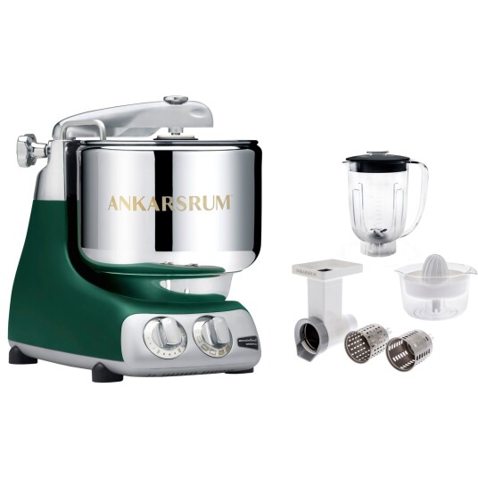 Ankarsrum AKM 6230 Go Green Kjøkkenmaskin, forrest green Ankarsrum AKM 6230 Go Green Kjøkkenmaskin, forrest green