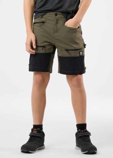 X Trail Colorado Stretch Shorts Jr Olive/Black 160 Turshorts X Trail Colorado Stretch Shorts Jr Olive/Black 160 Turshorts