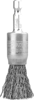 Un Pensel/Børste Med Bitem 1/4 Ståltråd Fi17 Mm (1 Stk) Un Pensel/Børste Med Bitem 1/4 Ståltråd Fi17 Mm (1 Stk)