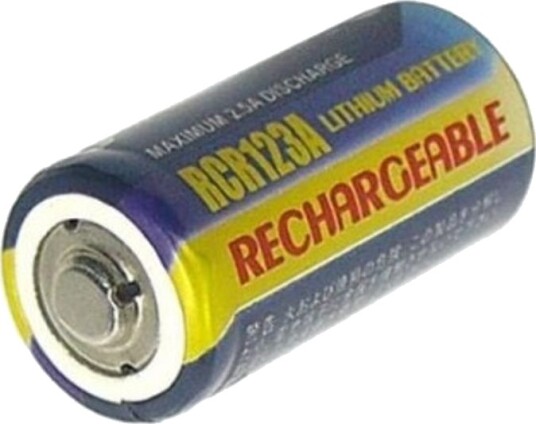 CR123A Li-ion 3.0V ladbart batteri