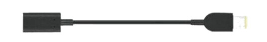 Lenovo USB-C til Slim-Tip Strømkabeladapter 0,08 m Svart Lenovo USB-C til Slim-Tip Strømkabeladapter 0,08 m Svart