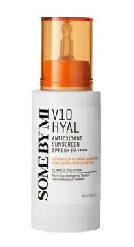 Some By Mi V10 Hyal Antioxidant Solkrem SPF50+ 40 ml for Kropp Some By Mi V10 Hyal Antioxidant Solkrem SPF50+ 40 ml for Kropp