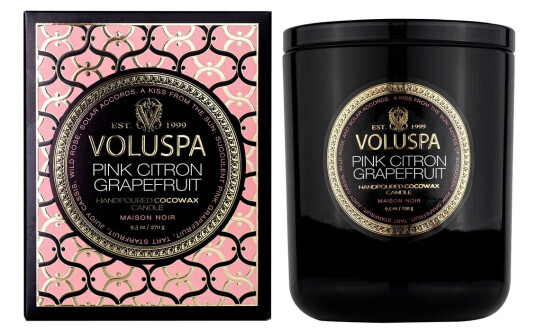 Voluspa Classic Maison Noir duftlys 60 timer Pink Citron Grapefruit