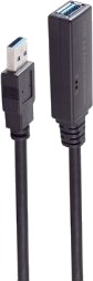 Shiverpeaks Bs13-39075 Usb-Kabel 10 M Usb A Svart Bs13-39075