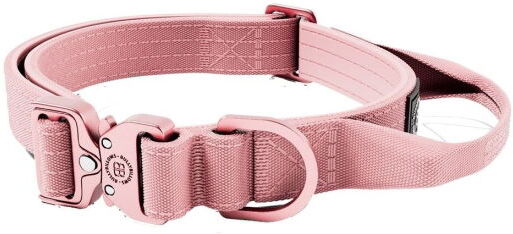 Bullybillows Combat Hundehalsbånd Med Håndtak Rosa Xs 2.5 cm Bullybillows Combat Hundehalsbånd Med Håndtak Rosa Xs 2.5 cm