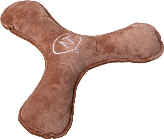 Nomad Tales Blush Plysj Boomerang Rosa: L 30 X B 30 X H 5 cm