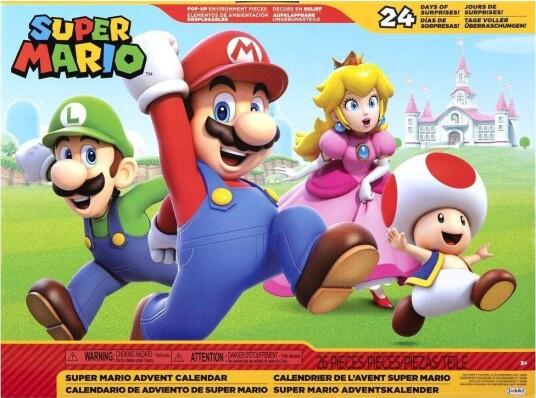 Super Mario Bros Adventskalender 24 Samleobjekter