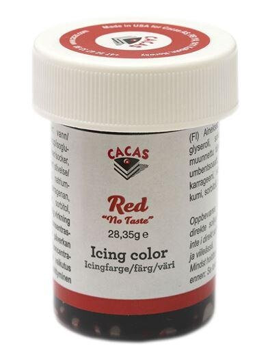 Cacas  Icing/konditorfarge uten smak rød