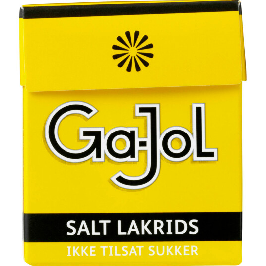 Ga-Jol Lakrispastiller Salt Gul 23g Ga-Jol Lakrispastiller Salt Gul 23g