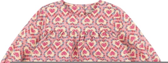 Konges Sløjd Kjolebody I/e Evia Felice Rose Konges Sløjd 2 år (92) Langermet Body Beige Rosa