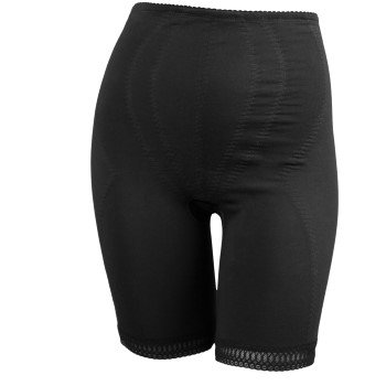 Damella Truser Shape Control High Waist Long Leg Brief Svart Medium Dame