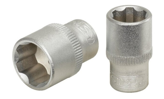 Ks Tools 911.1405, Stikkontakt, 1/4", 1 Hoder, 5 Mm, Kromvanadiumstål, Din 3120, Iso 1174, Din 3124, Iso 2725