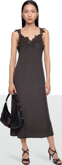 Lovechild 1979 Henley Dress Brown 38