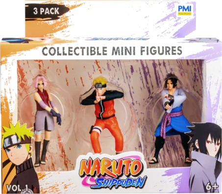 Naruto Shippuden 7 Cm Figure 3 Pack Window Box Assorted Naruto Shippuden 7 Cm Figure 3 Pack Window Box Assorted