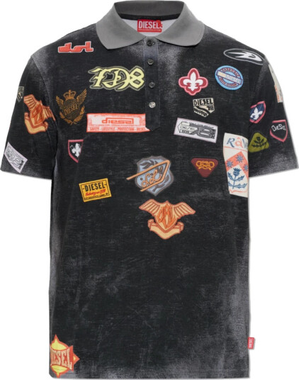Diesel Herre Topper Svart XS,