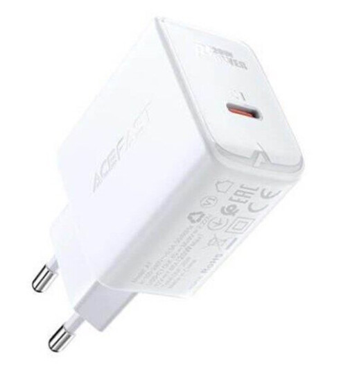 Acefast Wall Charger A1 PD20W 1x USB-C (white)