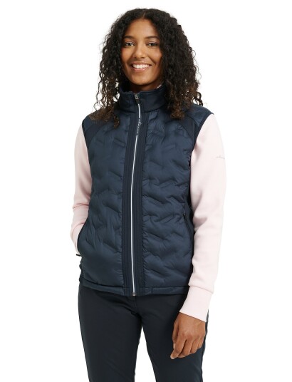 Abacus Lds Portrush Hybrid Vest Navy XXL