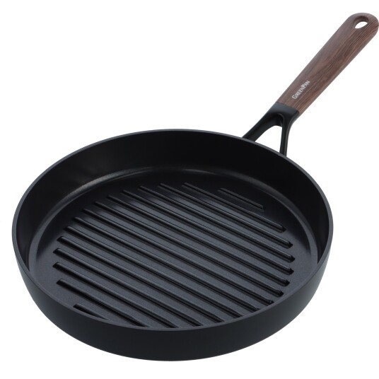 GreenPan Eco Smartshape grillpanne 28 cm, dark wood