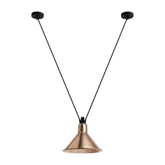 Lampe Gras N323 L Konisk Taklampe Rå Kobber Lampe Gras N323 L Konisk Taklampe Rå Kobber
