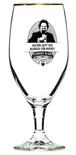 Edward Blom Collection ølglass No 3: Allting gott Edward Blom Collection ølglass No 3: Allting gott