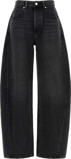 Alexander Wang Dame Jeans Svart W25,