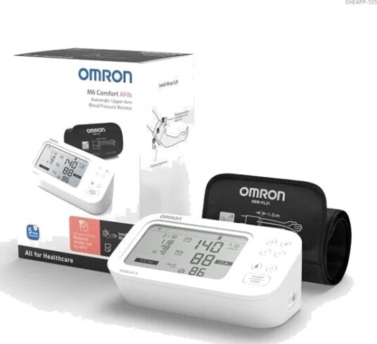Omron Blodtrykksmler M6 Comfort AFib Omron Blodtrykksmler M6 Comfort AFib