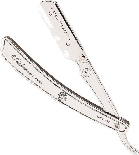 Parker Shaving Heavy Duty Stainless Steel Handle Clip Type Barber/straight Razor