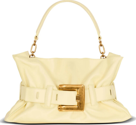 Balmain Dame Vesker Gul ONE SIZE,