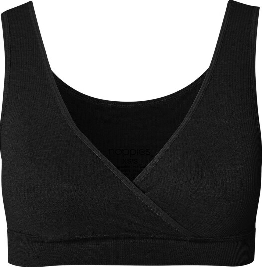 Noppies Gayla Seamless Nursing Top P090 BLACK M\L