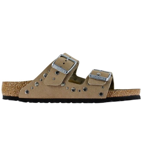 Birkenstock Sandaler - Arizona Nagler - Soft Grå - Birkenstock - 34 - Sandals - Beige