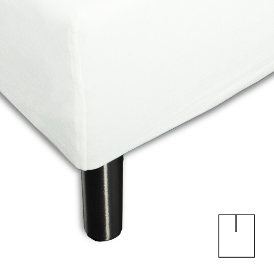 Nordstrand Home Splittlaken 160x200x40 cm Hvit stretchlaken 100% Bomull