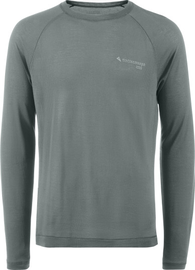 Klättermusen Men"s Groa Longsleeve Tee Teal Grey M Klättermusen Men"s Groa Longsleeve Tee Teal Grey M