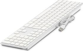 Lmp 17613, Full-Size (100%), Usb, Qwerty, Sølv