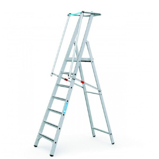 Zarges Stigeplattform 2hf 7 Tr. 1,84 M Zarges Stigeplattform 2hf 7 Tr. 1,84 M