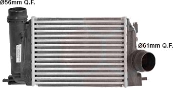 VAN WEZEL 13014704 Intercooler