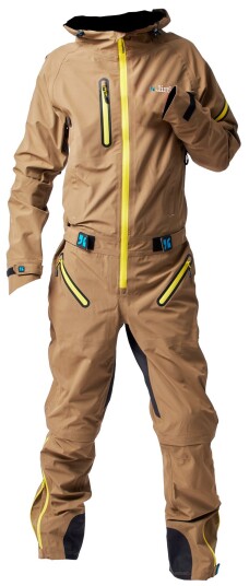 Dirtlej Dirtsuit Core Edition Heldragt Med Lange Bein Beige