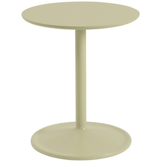 Muuto Soft Sidebord Ø41x48 cm Laminat Beige Green