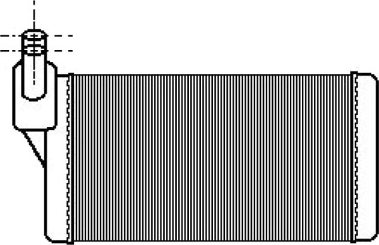Varmeapparat register DIEDERICHS DCM1243