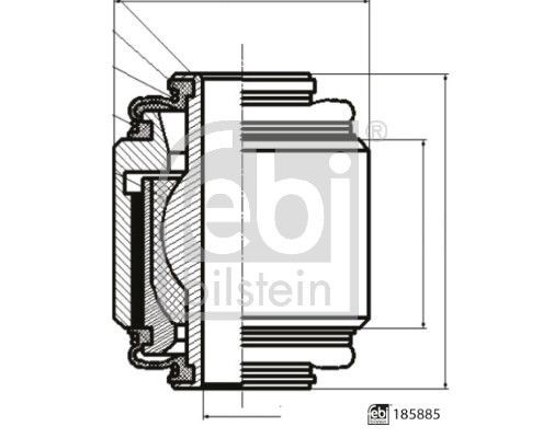 Feste, styrestag FEBI BILSTEIN 185885
