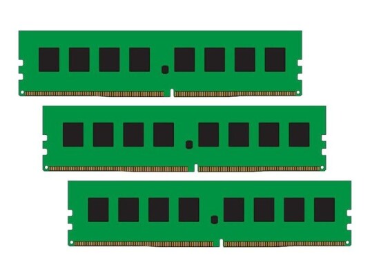 CoreParts DDR4 - sett - 32 GB: 4 x 8 GB - DIMM 288-pin - 2400 MHz / PC4-19200 - ikke-bufret