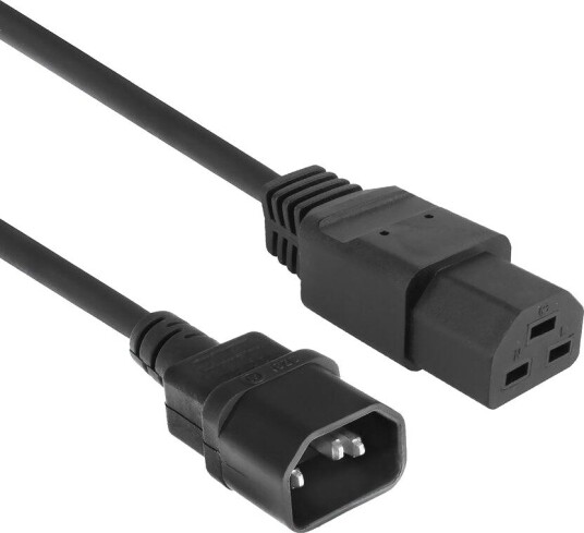 ACT Strømkabel C14 - C21 IEC60320 Svart 2.5 m