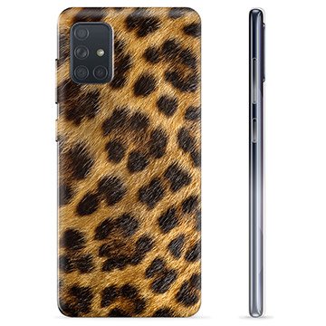 Samsung Galaxy A71 TPU-deksel Leopard