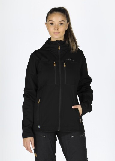 Swedemount Nordkap Softshell Jacket W Black 34 Softshelljakker Swedemount Nordkap Softshell Jacket W Black 34 Softshelljakker