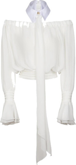 Elisabetta Franchi Dame Bluser & Skjorter Hvit L,