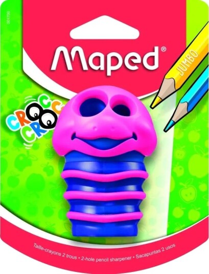 Maped 001700, Manuell Blyantspisser, Blå, Lilla, 95 Mm, 48 Mm, 125 Mm, Blister