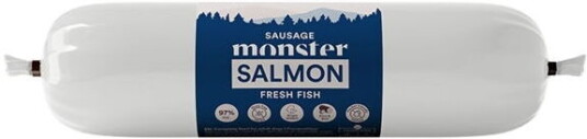 Monster Pet Food Hundemat Dog Sausage med Laks 200 g