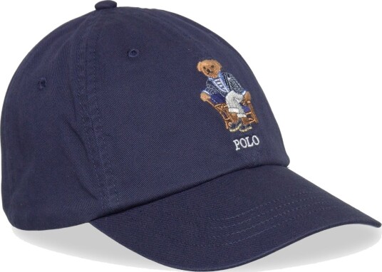 Polo Ralph Lauren 16/1 Twill Wvn Cap   Navy   ONE SIZE