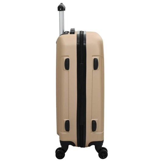 Koffertsett 3 stk Hard koffert Champagne 20'' 24'' 28'' ABS Koffertsett 3 stk Hard koffert Champagne 20'' 24'' 28'' ABS